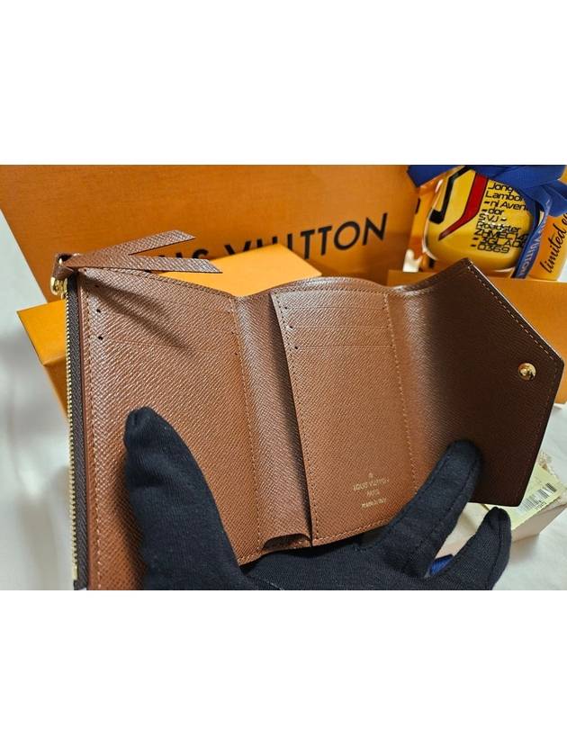 Victorine Monogram Half Wallet Brown - LOUIS VUITTON - BALAAN 4