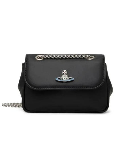 Nappa Chain Cross Bag Black - VIVIENNE WESTWOOD - BALAAN 2