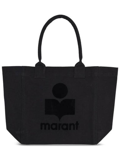 Small Yenky Logo Tote Bag Black - ISABEL MARANT - BALAAN 2