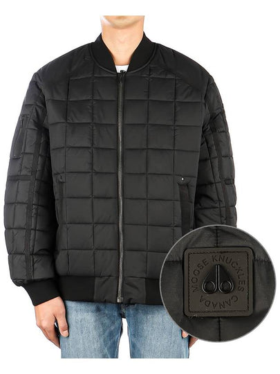 Men's Mitchell Bomber Jacket Black - MOOSE KNUCKLES - BALAAN 2