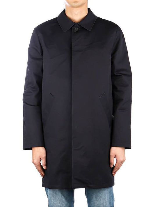 Ville Cotton Gavardin Single Coat Navy - A.P.C. - BALAAN 2