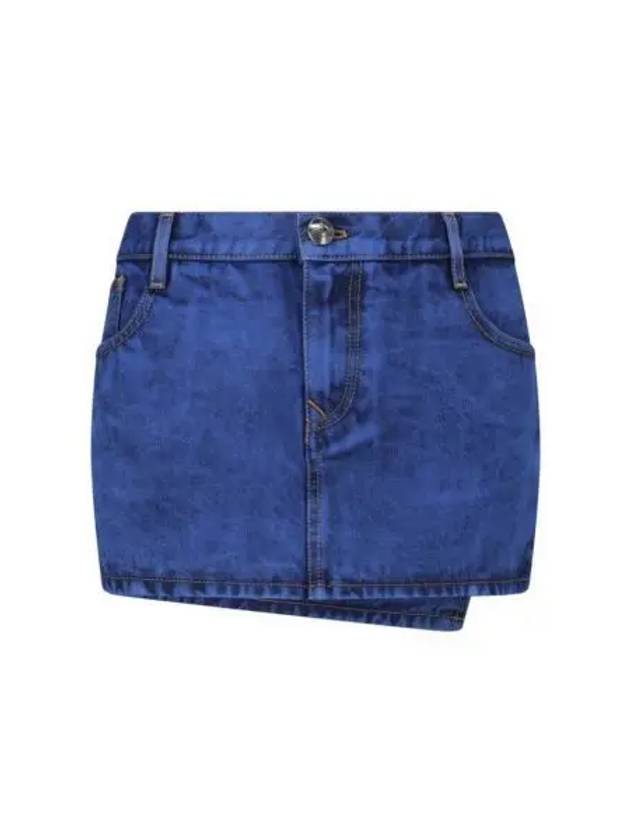 Foam Short H-Line Skirt Blue - VIVIENNE WESTWOOD - BALAAN 2