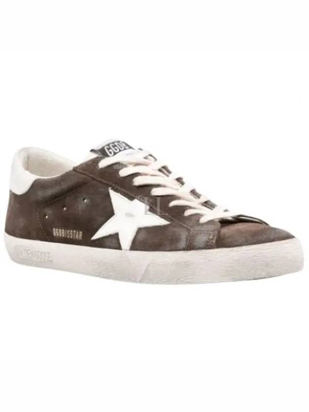 Superstar Suede Low-Top Sneakers Brown - GOLDEN GOOSE - BALAAN 2