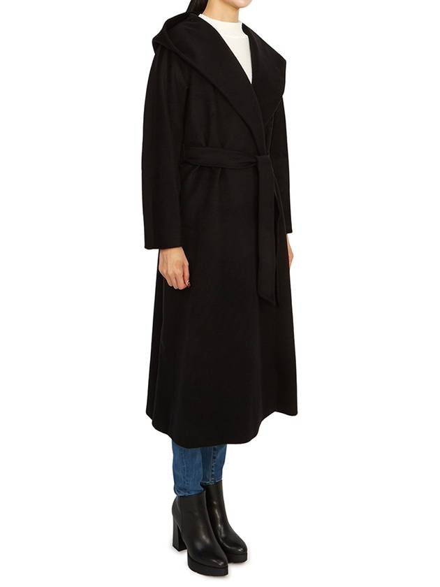 Bdanton Virgin Wool Single Coat Black - MAX MARA - BALAAN 5