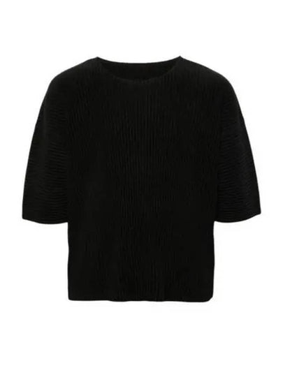 MC March Short Sleeve T-Shirt Black - ISSEY MIYAKE - BALAAN 2