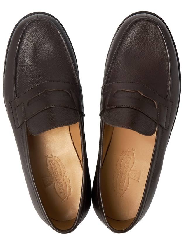 Leather Loafers Brown - J.M. WESTON - BALAAN 3