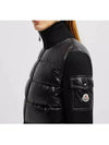 9B00013 M1131 999 Logo Pocket Black Wool Padded Cardigan - MONCLER - BALAAN 6