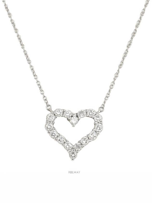 Diamond Heart Pendant S 74354 - TIFFANY & CO. - BALAAN 1