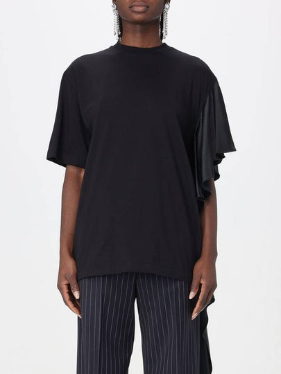 draped sleeve t-shirt - MSGM - BALAAN 2