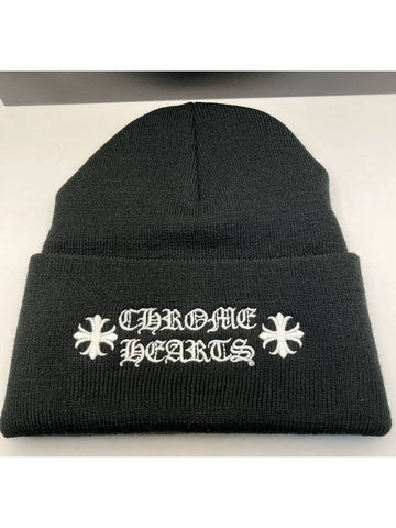 beanie black - CHROME HEARTS - BALAAN 1