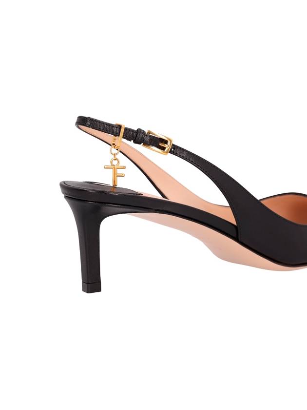 Logo Charm Slingback Pumps W3393LKD002X - TOM FORD - BALAAN 5