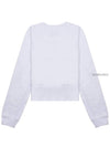 Logo Print Cotton Sweatshirt White - VIVIENNE WESTWOOD - BALAAN 3