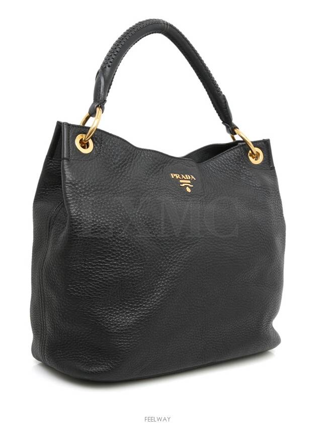 Vitello Dino Shoulder Bag Hobo One Handle BR4829 - PRADA - BALAAN 4