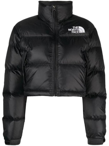 Women's Nuptse Short Padded Black - THE NORTH FACE - BALAAN 1