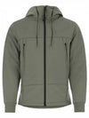 Men's Shell R Goggles Hooded Jacket Khaki - CP COMPANY - BALAAN 2