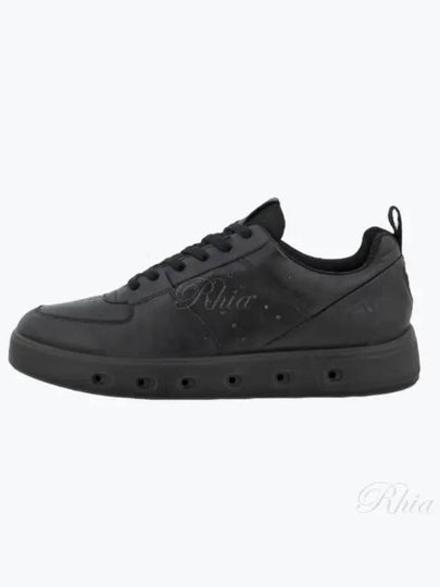 Street 720 Leather Low Top Sneakers Black - ECCO - BALAAN 2