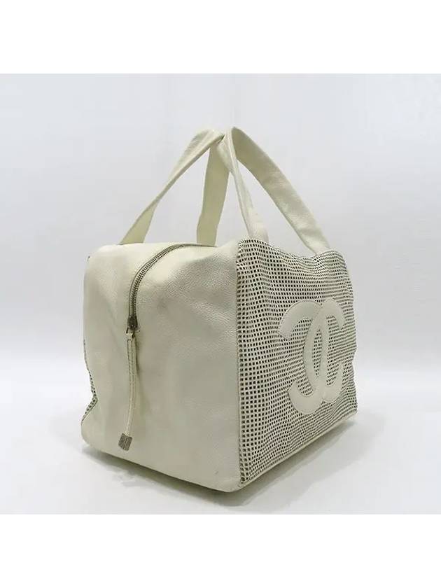 white tote bag - CHANEL - BALAAN 2