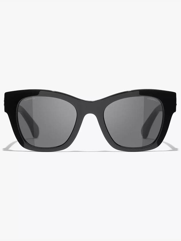 Eyewear Square Sunglasses Black - CHANEL - BALAAN 2