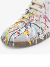 Men's Replica German Army Paint Low Top Sneakers White - MAISON MARGIELA - BALAAN 8