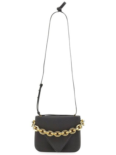 Mount Chain Envelope Small Shoulder Bag Black - BOTTEGA VENETA - BALAAN 2