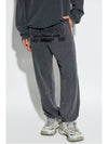 P Marky Embroidered Logo Track Pants Black - DIESEL - BALAAN 4