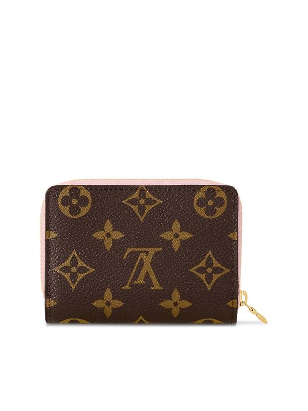 Lou Monogram Coated Canvas Wallet Pink - LOUIS VUITTON - BALAAN 7