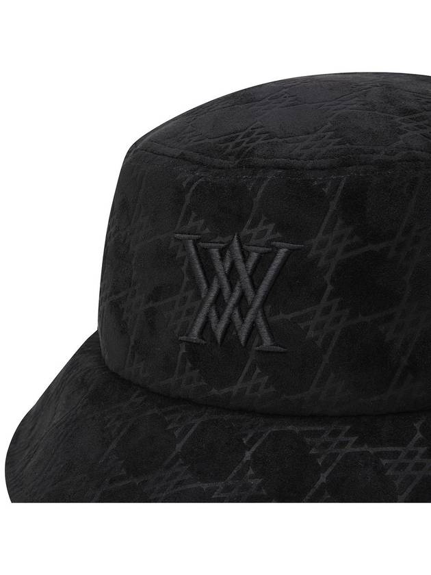 OFFICIAL U MONOGRAM SUEDE BUCKETHAT BK - ANEWGOLF - BALAAN 5