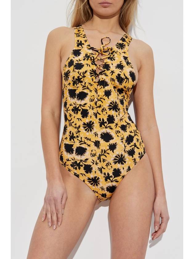 Ulla Johnson One-piece Swimsuit Zinnia, Women's, Yellow - ULLA JOHNSON - BALAAN 3