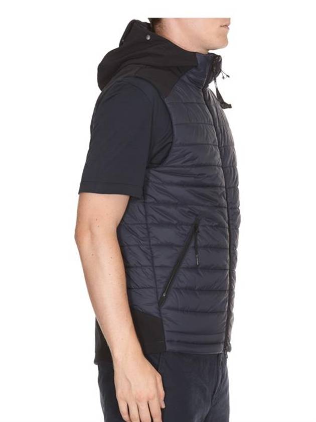 GoGGle Hooded Padded Vest Navy - CP COMPANY - BALAAN 5