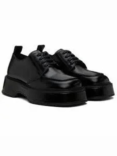 Square Toe Derby Black - AMI - BALAAN 2