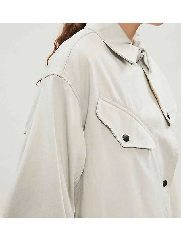 Women's 11th Anniversary Gabao Trench Coat Ivory - ISABEL MARANT - BALAAN.