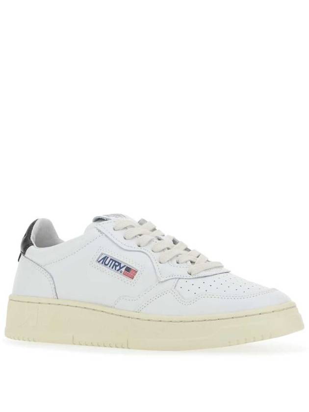 Medalist Goatskin Low Top Sneakers White - AUTRY - BALAAN 3