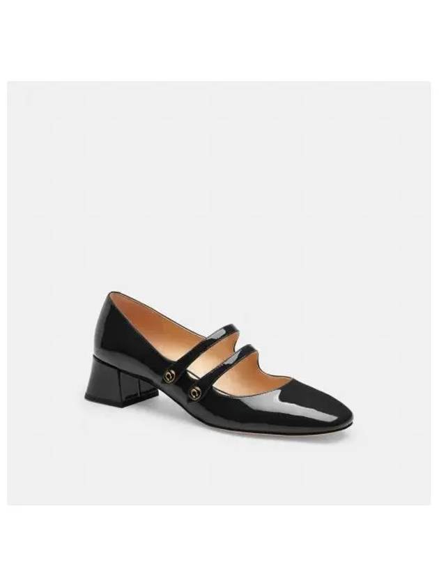 Angelina Mary Jane Flat Black - COACH - BALAAN 2