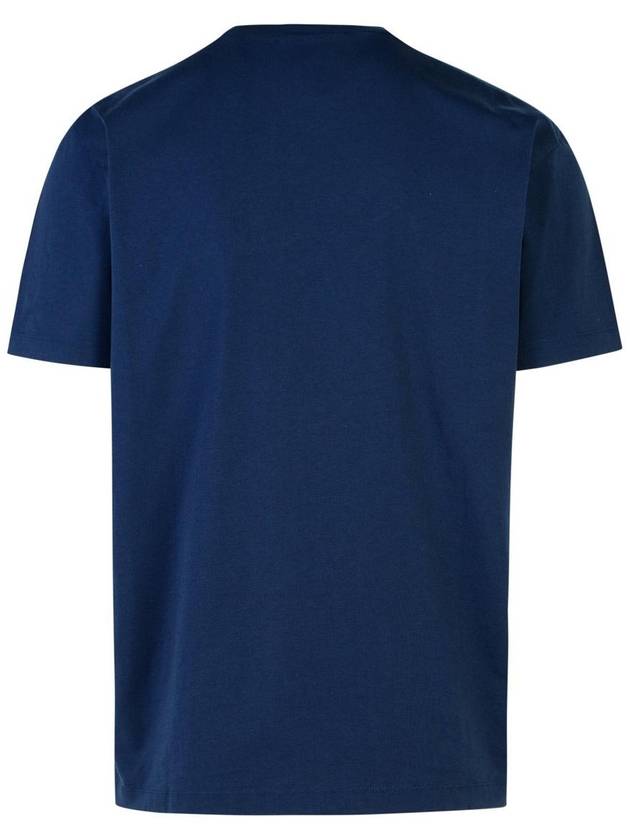 DSQUARED2 Navy Cotton T-Shirt - DSQUARED2 - BALAAN 3