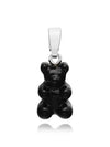 NOSTALGIA BEAR BLACK CLASSIC CONNECTOR Haribo pendant resin women charm - CRYSTAL HAZE - BALAAN 1