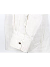 H pocket linen long sleeve shirt XXL 110 - HERMES - BALAAN 6