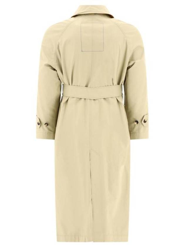 Check Belted Trench Coat Beige - BURBERRY - BALAAN 5