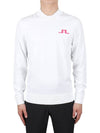 Gus Logo Regular Fit Knit Top Cloud White - J.LINDEBERG - BALAAN 2