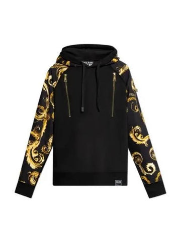 Chromo Couture Regular Fit Hoodie 77GAI308 FS161 G89 - VERSACE - BALAAN 1