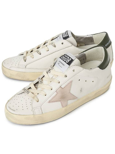 Superstar Dark Green Top Low Top Sneakers White - GOLDEN GOOSE - BALAAN 2