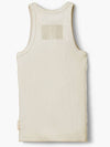 Heavy Cotton Rib Grunge Rib Tank_Cream (2S4RTP016C12-106) - MARC JACOBS - BALAAN 5