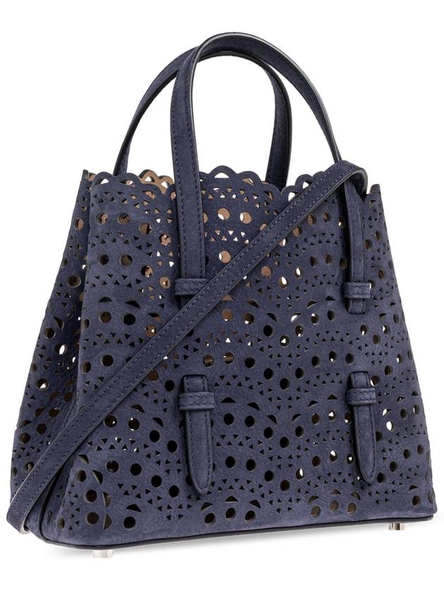 Alaïa Handbag, Women's, Navy Blue - ALAIA - BALAAN 4