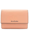 Logo Print Half Wallet Salmon Pink - ACNE STUDIOS - BALAAN 3