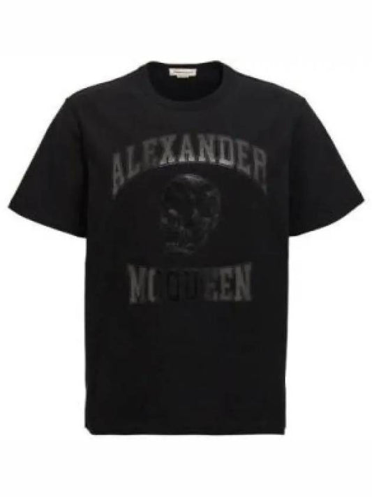 short sleeve t-shirt 759442QTAAW0548 Black - ALEXANDER MCQUEEN - BALAAN 2