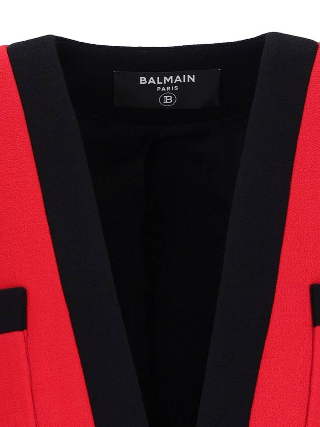 Balmain Jackets Red - BALMAIN - BALAAN 4