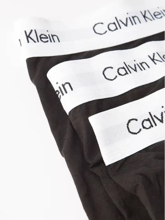 Underwear 3pack jacquard cotton blend trunk briefs - CALVIN KLEIN - BALAAN 3