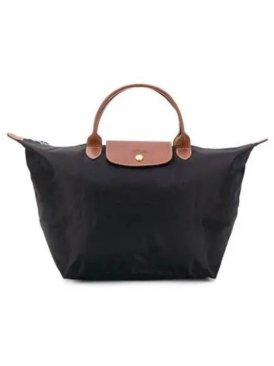 Le Pliage Medium Tote Bag Black - LONGCHAMP - BALAAN 2