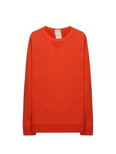 Garment Dyed Cotton Jersey Sweatshirt Orange - TEN C - BALAAN 2