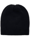 Grenoble patch wool beanie 3B00010 M1131 999 - MONCLER - BALAAN 2