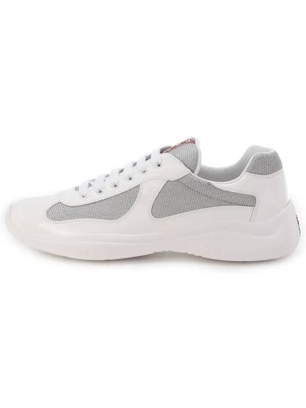 Men's America's Cup Low Top Sneakers White - PRADA - BALAAN 4